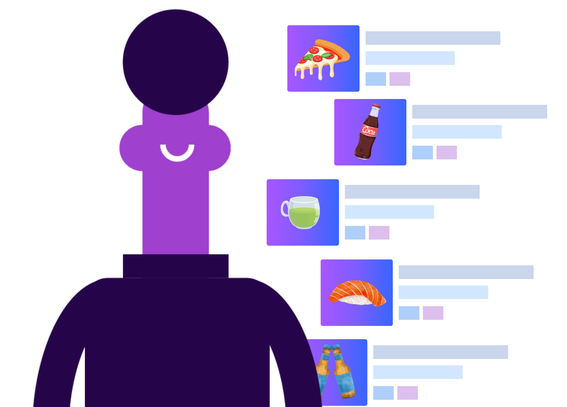 Sub-recipes and components